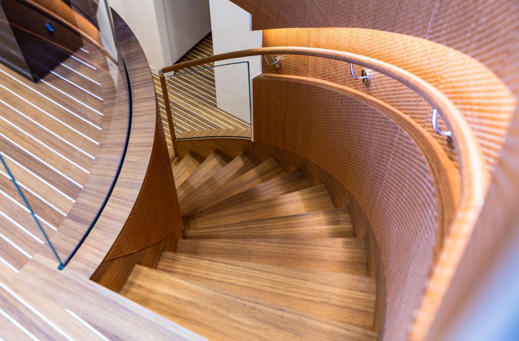 Chasseur Motor Yacht Stair1