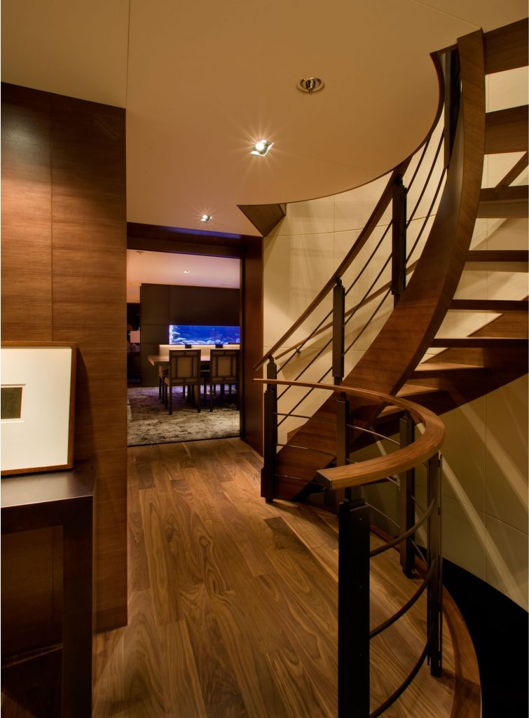 Odessa Motor Yacht Stair
