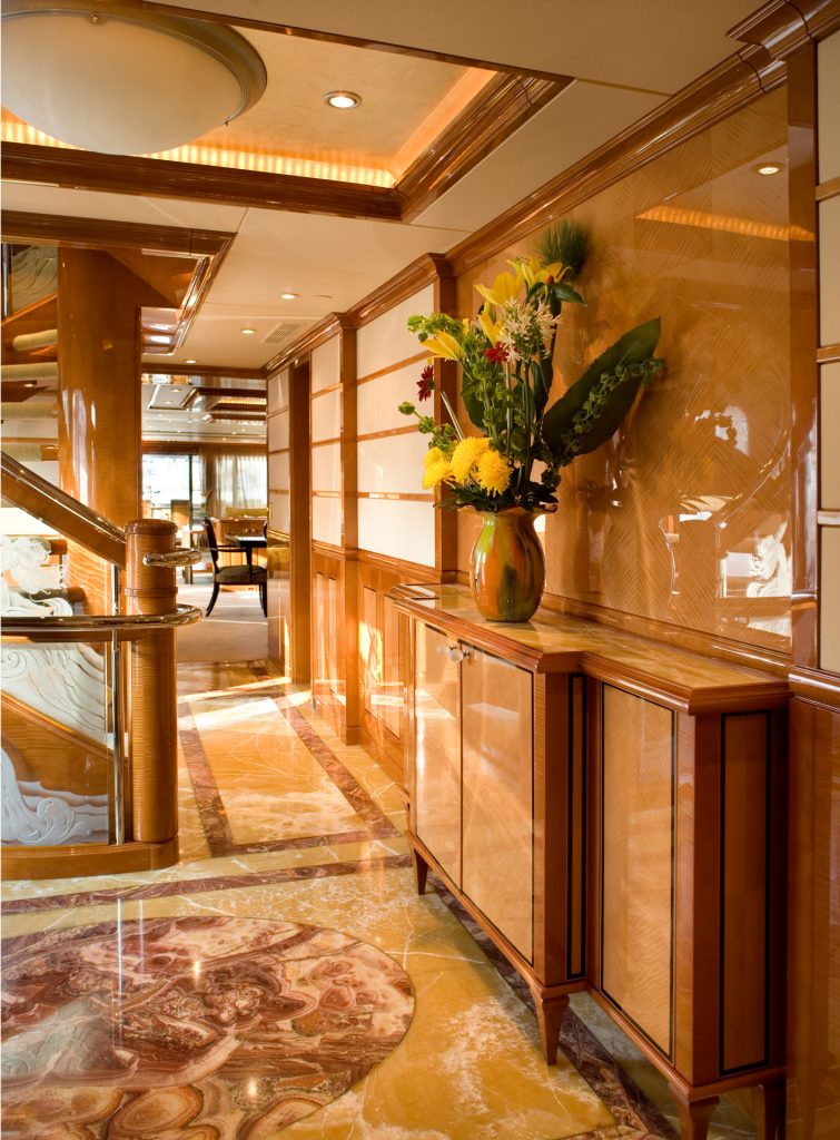 Party Girl Motor Yacht Foyer